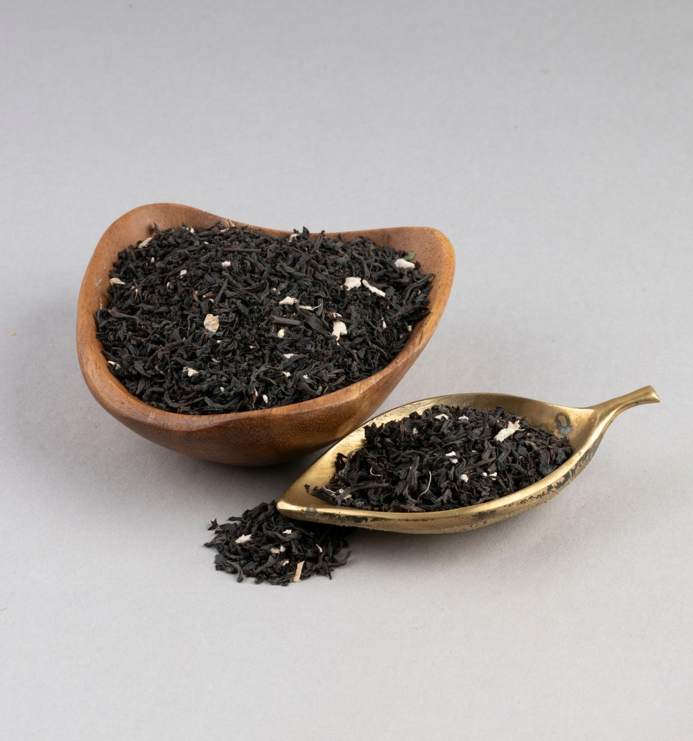 Organic Black Tea Ginger Peach Loose Leaf