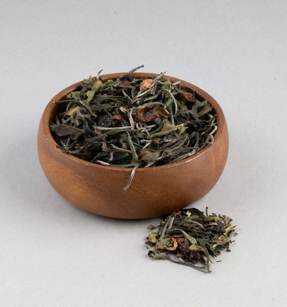 Organic White Tea Pomegranate Loose leaf