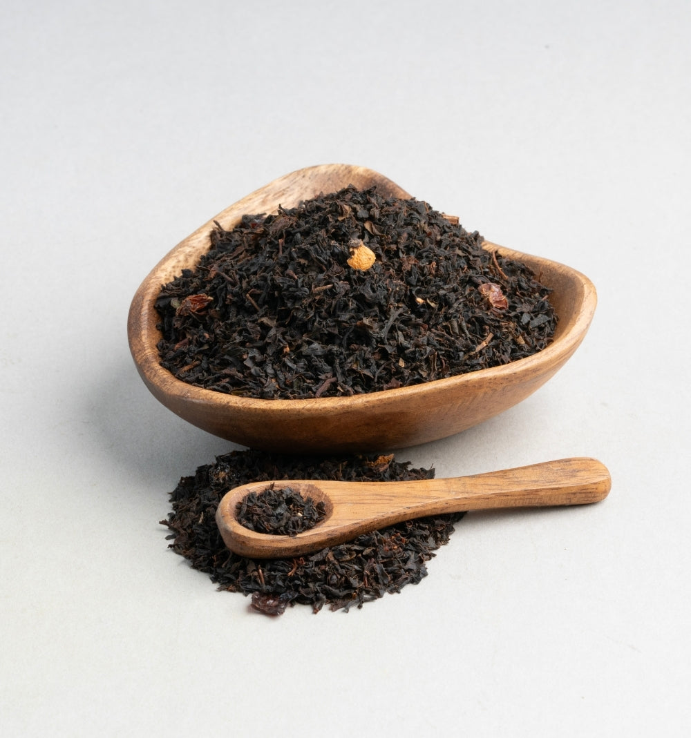 Organic Black Tea FBOP with Pomegranate and Rosehip Loose Leaf